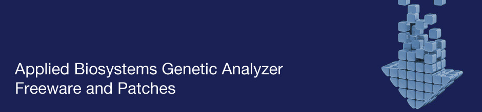 Applied Biosystems Genetic Analyzer Freeware and Patches