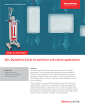 HyPerforma DynaDrive S.U.B. for perfusion cell culture applications